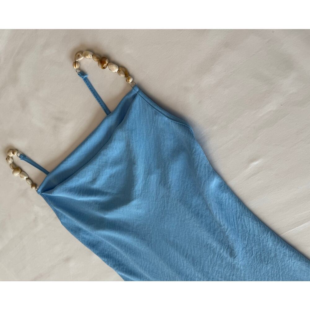 Bebe Blue Slip Dress – NWOT – Size M